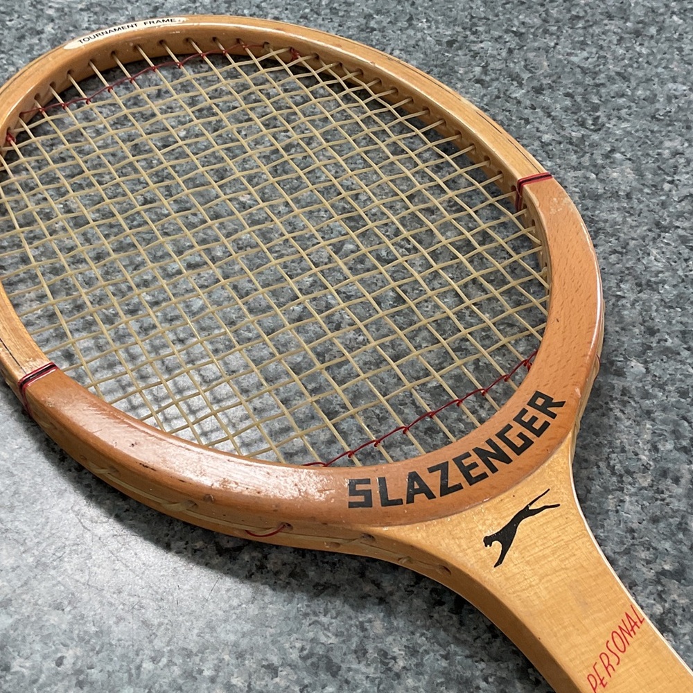 Slazenger vintage tennis racket wood